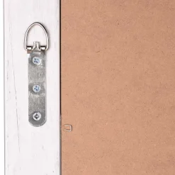 Spiegel mit Holzrahmen in Schwarz Silber - Aphrano^Wohnen