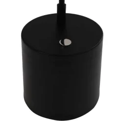 Spiegel mit Ständer in Silber und Schwarz - Fraduno^Wohnen New