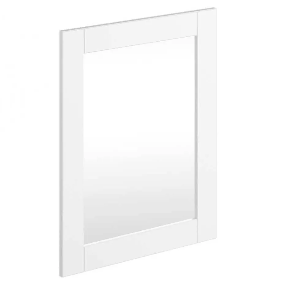Spiegel mit weißem Massivholzrahmen - Indico^Wohnen