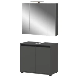 Spiegelschrank & Unterbeckenschrank Set - Rufu (zweiteilig)^Wohnen Clearance