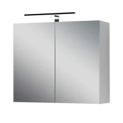 Spiegelschrank mit Doppeltür in Weiß - Niam^Wohnen Sale