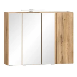 Spiegelschrank 4-türig & Unterbeckenschrank - Mia (zweiteilig)^Wohnen