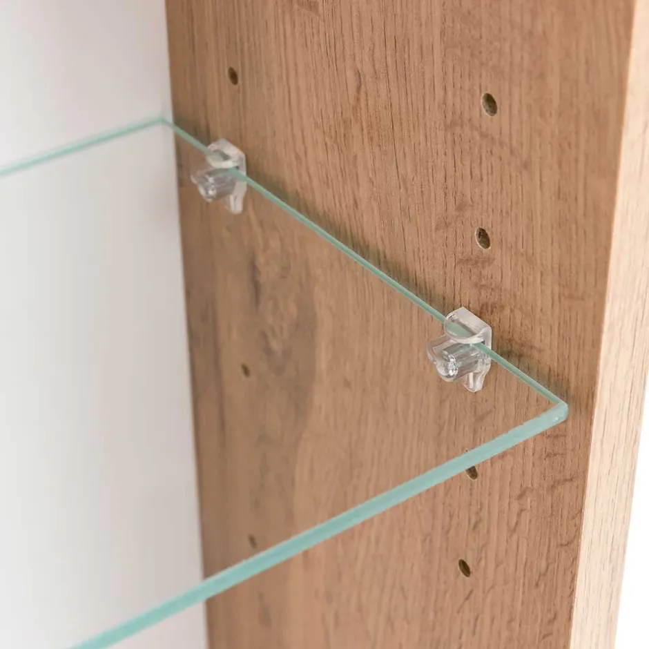 Spiegelschrank 4-türig & Unterbeckenschrank - Mia (zweiteilig)^Wohnen