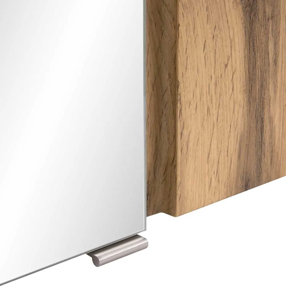 Spiegelschrank 4-türig & Unterbeckenschrank - Mia (zweiteilig)^Wohnen