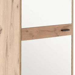 Spiegeltür-Flurschrank in Wildeiche Optik - Vapposia^Wohnen Clearance