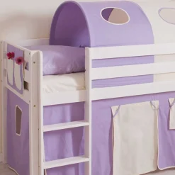 Kinder Wohnen Spielbett Aila in Kiefer Massivholz