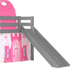 Kinder Wohnen Spielbett für Prinzessin Zimmer mit Rutsche - Abelcaso