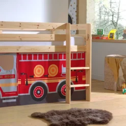 Kinder Wohnen Spielbett Hochbett Feuerwehr für Kinder - Vienna