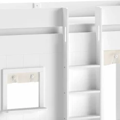 Spielbett mit Hütte 120 cm hoch - Aramo^Wohnen Best