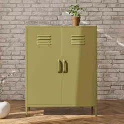 Spind Design Highboard in Oliv Grün - Austral^Wohnen Sale