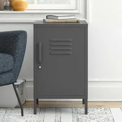 Spind Optik Kommode mit Tür - Vespania^Wohnen