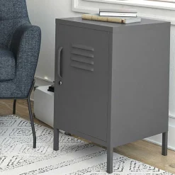 Spind Optik Kommode mit Tür - Vespania^Wohnen