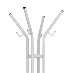 Wohnen Stahl Garderobenständer in Weiß - Enzigo