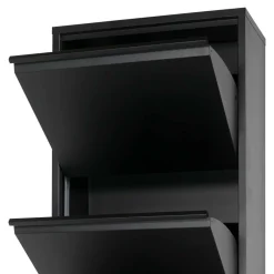 Stahl Schuhkipper in Schwarz - Drahina^Wohnen Online