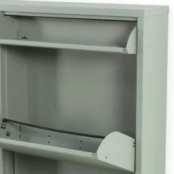 Stahl Schuhschrank in Graugrün - Ciudad^Wohnen Best