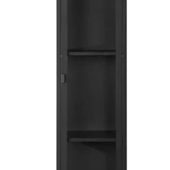 Stahl-Vitrine in Schwarz - Rodicca^Wohnen Hot