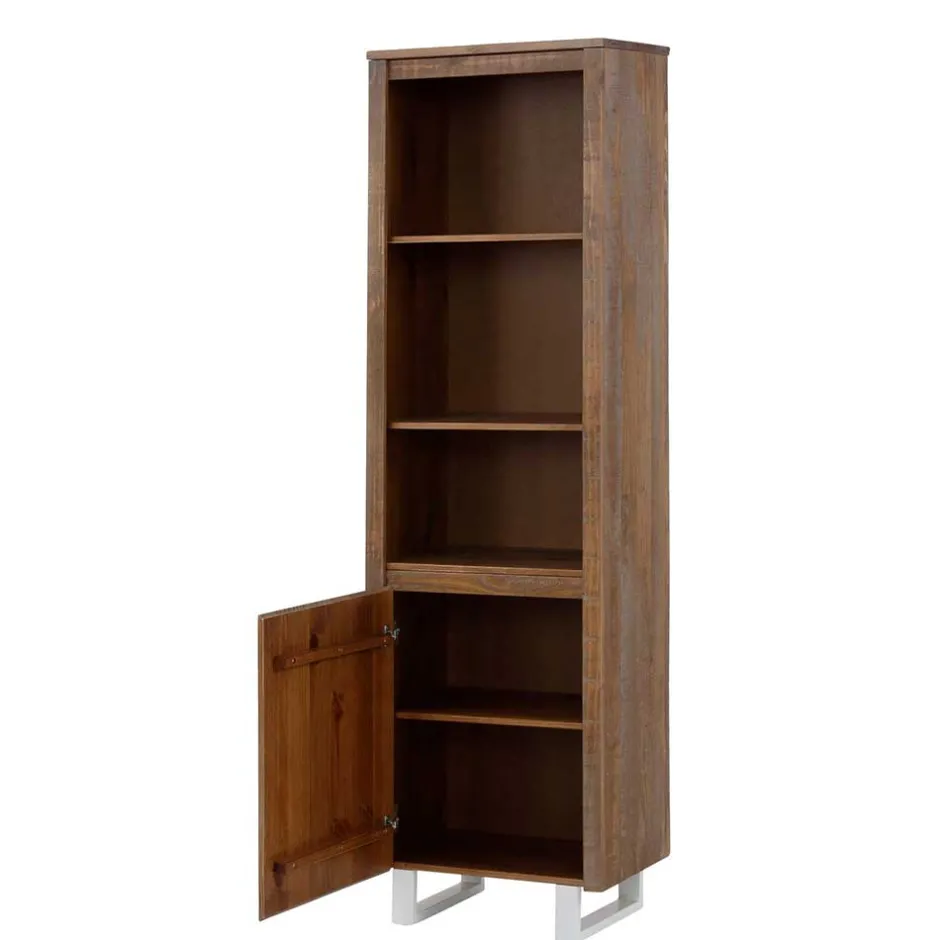 Standregal aus Kiefer Massivholz Dunkel - Lavagna^Wohnen Outlet