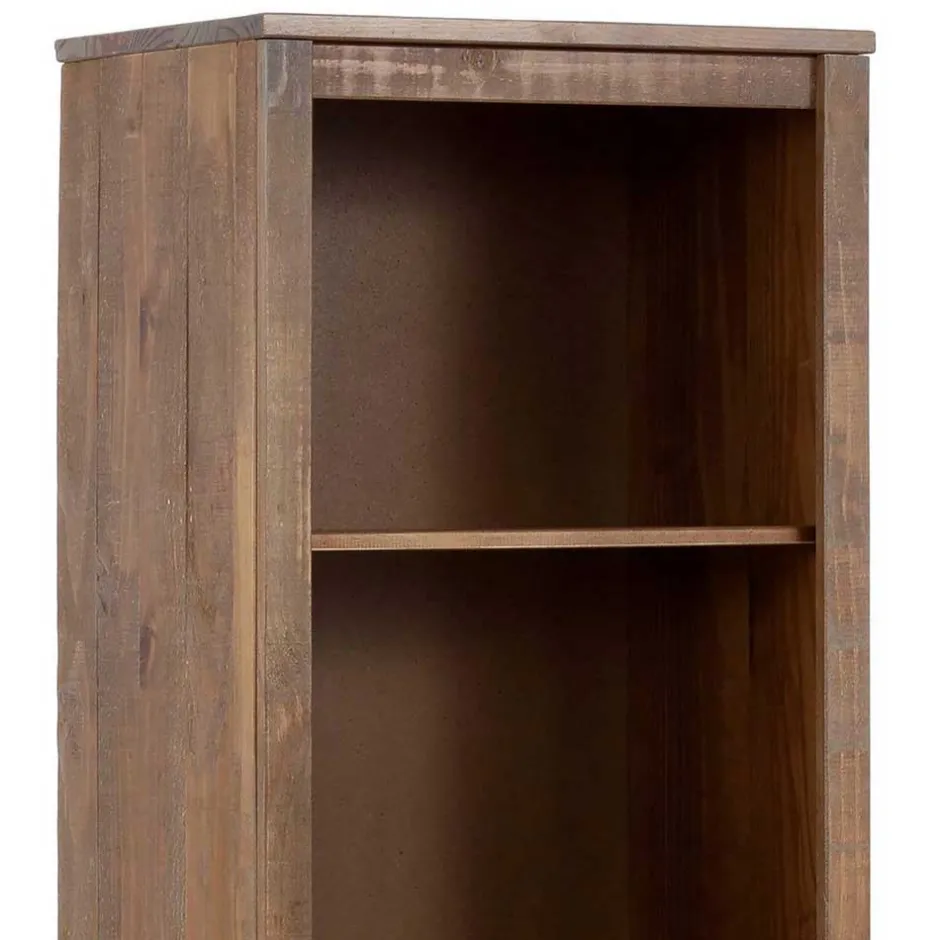 Standregal aus Kiefer Massivholz Dunkel - Lavagna^Wohnen Outlet