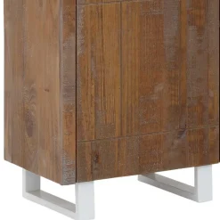 Standregal aus Kiefer Massivholz Dunkel - Lavagna^Wohnen Outlet