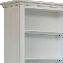 Wohnen Standregal mit fünf Fächern in Antikweiß - Annot