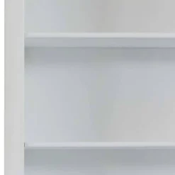 Wohnen Standregal mit fünf Fächern in Antikweiß - Annot