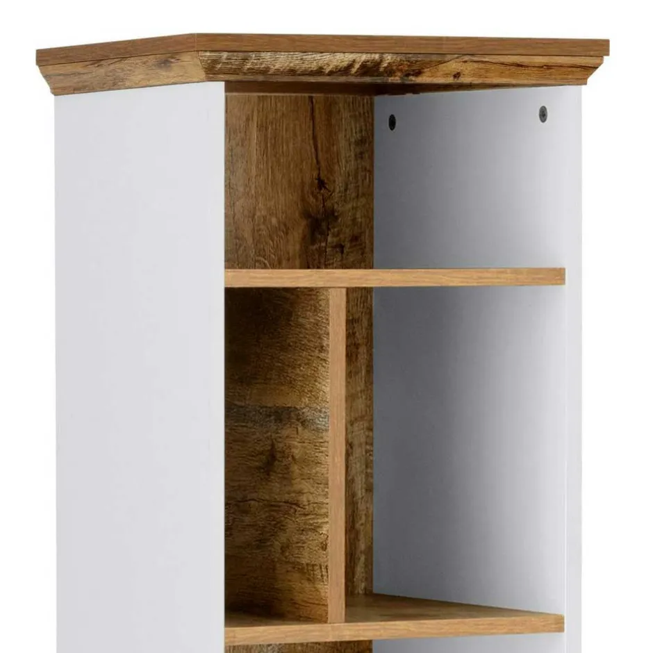 Wohnen Standregal mit Tür & fünf Fächern - Heico I