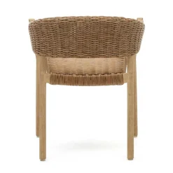 Stapelbare Armlehnstühle aus Eukalyptusholz - Finola (4er Set)^Wohnen Best