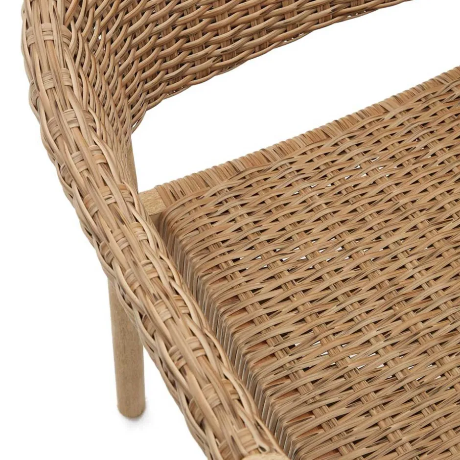 Stapelbare Armlehnstühle aus Eukalyptusholz - Finola (4er Set)^Wohnen Best