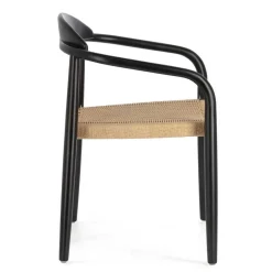 Stapelbarer Armlehnenstuhl im Skandi Design - Giulietta (4er Set)^Wohnen