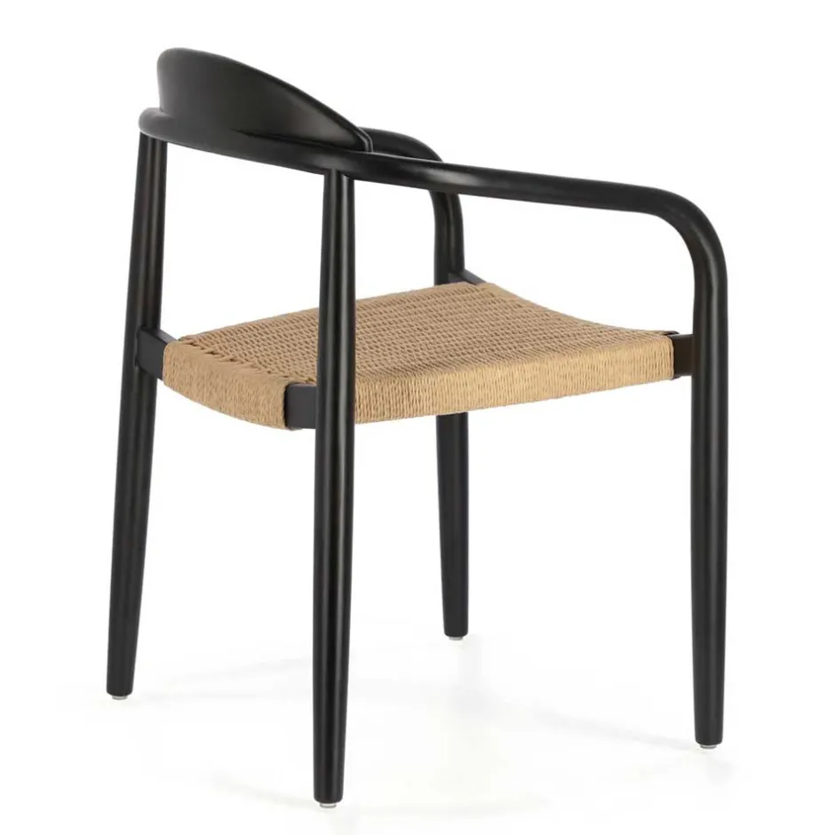 Stapelbarer Armlehnenstuhl im Skandi Design - Giulietta (4er Set)^Wohnen