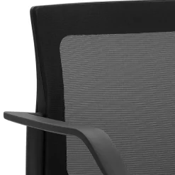 Wohnen Stapelbarer Armlehnenstuhl in Schwarz & Dunkelblau - Calicantas