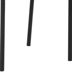 Wohnen Stapelbarer Armlehnenstuhl in Schwarz & Dunkelblau - Calicantas