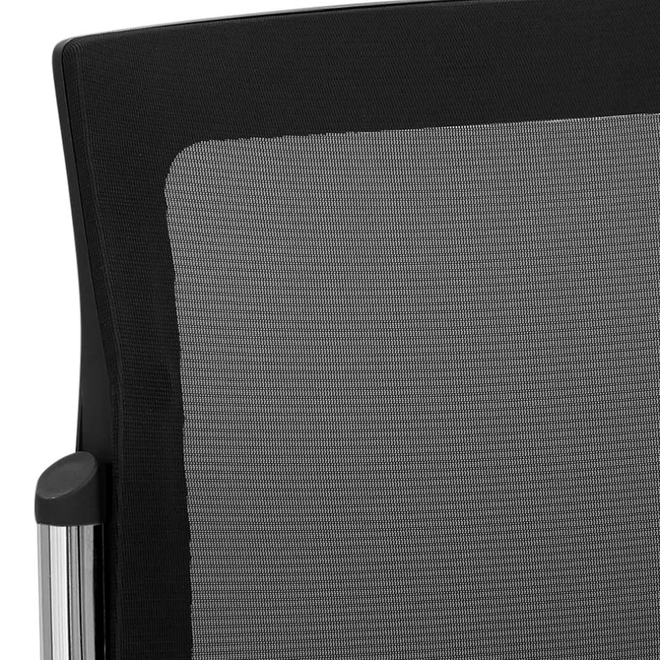 Wohnen Stapelbarer Freischwinger Stuhl in Schwarz - Campane