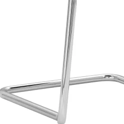 Wohnen Stapelbarer Freischwinger Stuhl in Schwarz - Campane