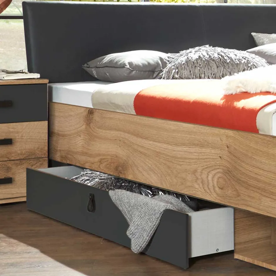 Stauraum Bett mit 180x200 cm Liegefläche - Enegal^Wohnen Outlet