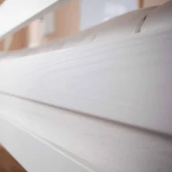 Kinder Wohnen Stauraum Etagenbett in Weiß Forcia aus Kiefernholz