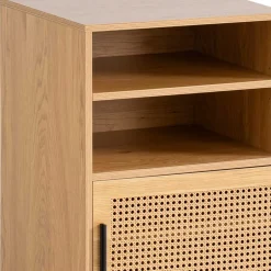 Wohnen Stauraum Garderobenbank in Eiche Natur - Around