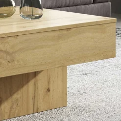 Stauraum Sofatisch in Wildeiche & Creme - Tara^Wohnen Clearance