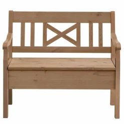 Wohnen Stauraumbank Giurgia aus Kiefer massiv