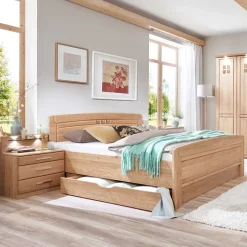 Stauraumbett Anlage aus Eiche - Sendician (dreiteilig)^Wohnen Online