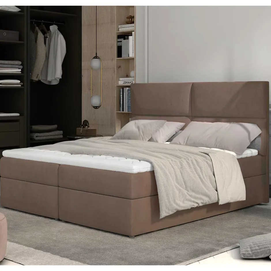 Wohnen Stauraumbett im Komplettaufbau mit Matratzen - Archa