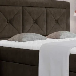 Stauraumbett in Dunkelbraun - Giralna^Wohnen