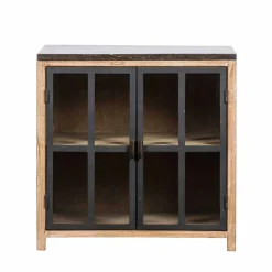 Stauraumvitrine Küche Ashvills im rustikalen Landhausstil^Wohnen Sale