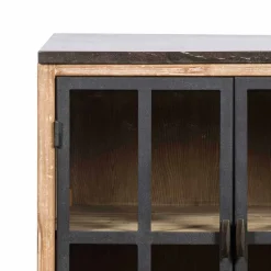 Stauraumvitrine Küche Ashvills im rustikalen Landhausstil^Wohnen Sale