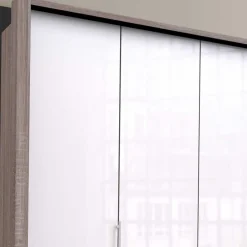 Wohnen Stauraumwunder Kleiderschrank mit 3 Falttüren - Empresian