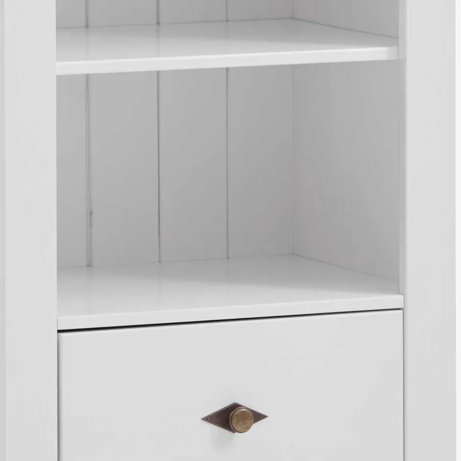 Kinder Wohnen Stehendes Holzregal fürs Kinderzimmer - Mirandesca