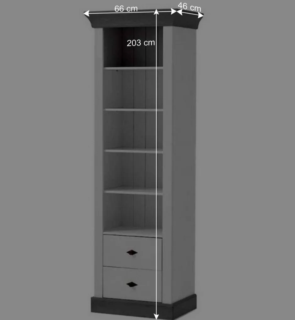 Kinder Wohnen Stehendes Holzregal fürs Kinderzimmer - Mirandesca