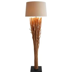 Wohnen Stehlampe mit Fuß aus Treibholz Ästen - Duffy