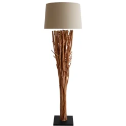 Wohnen Stehlampe mit Fuß aus Treibholz Ästen - Duffy