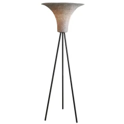 Stehlampe mit Seegras Geflecht Schirm - Ciranzo^Wohnen Best